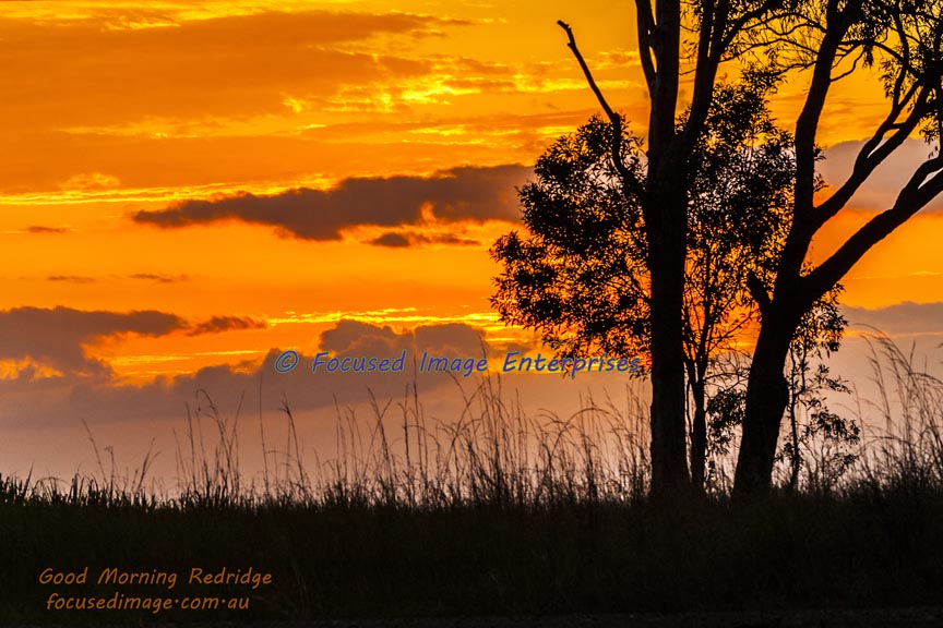 Sunrise in Redridge Southeast Queensland
