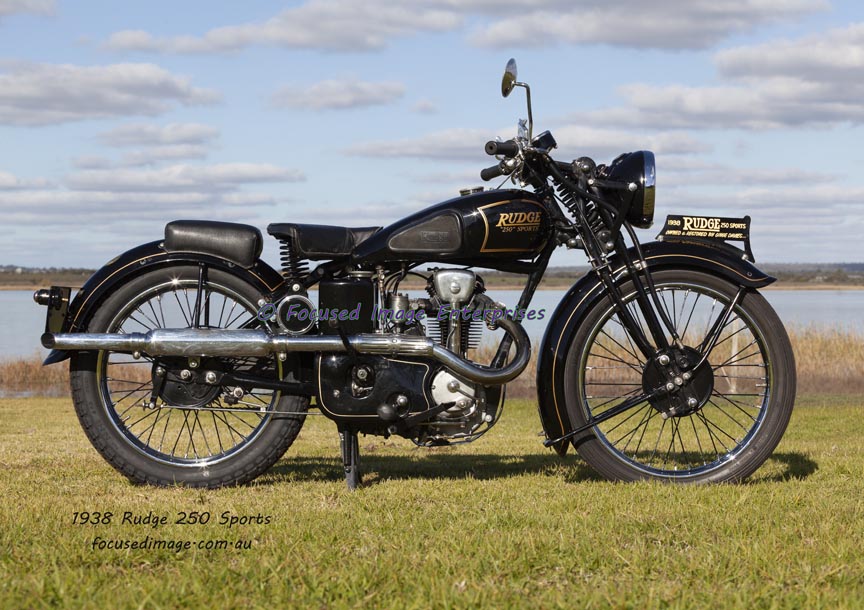 1938 Rudge 250 Sports Motorcycle