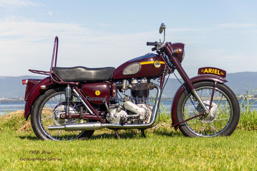 1956 Ariel Motorcycle
