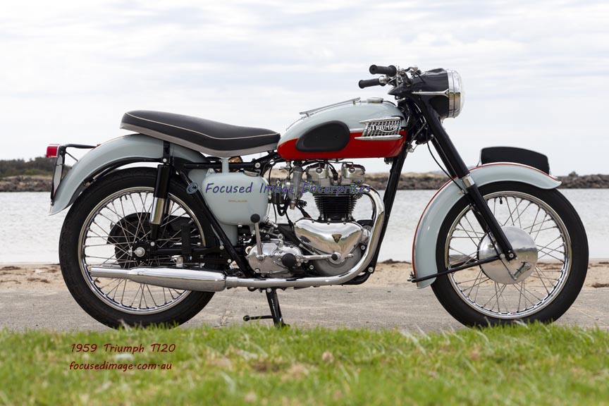 1959 Triumph T120 Motorcycle