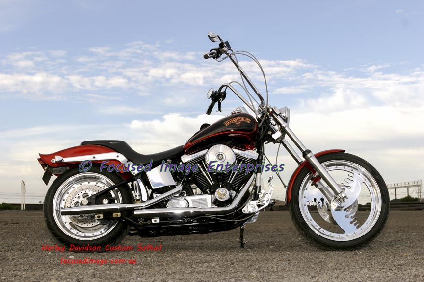Harley Davidson Custom Softail Motorcycle