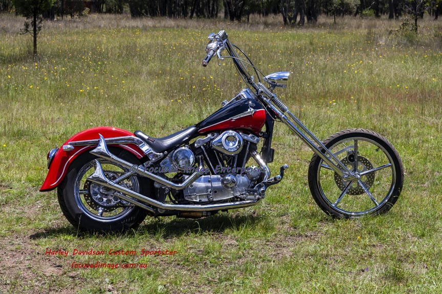 Harley Davidson Custom Sportster Motorcycle