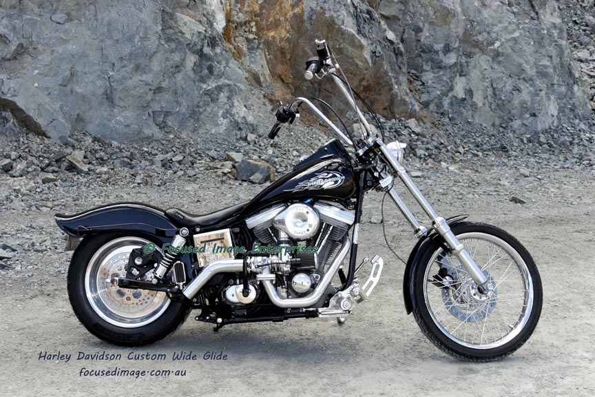 Harley Davidson Custom Wide Glide Motorcycle