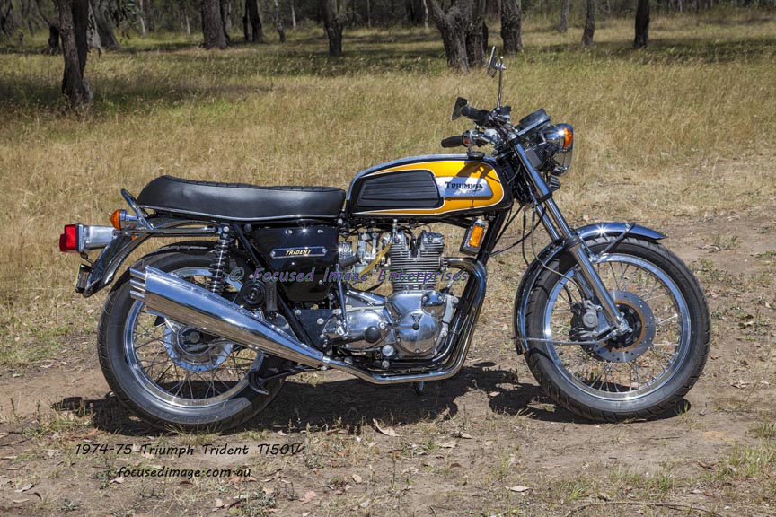 1974-75 Triumph Trident T150V Motorcycle
