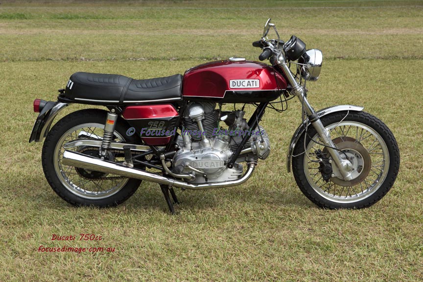Ducati 750cc Motorcycle