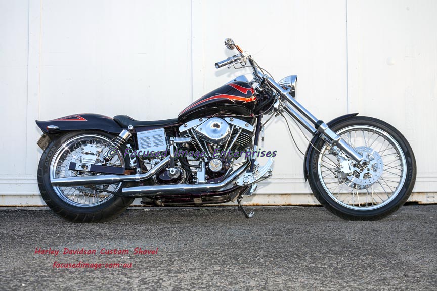 Harley Davidson Custom Shovel Motorcycle