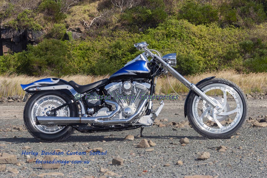 Harley Davidson Custom Softail Motorcycle