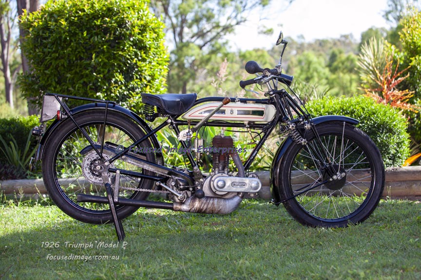 1926 Triumph Model P Motorcycle