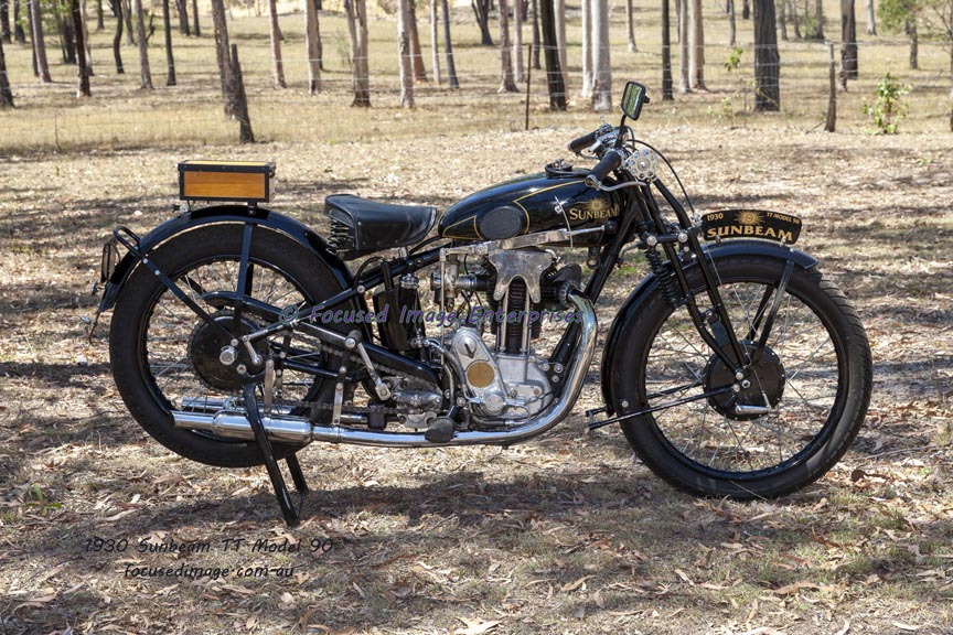 1930 Sunbeam TT Model 90 Motorcycle