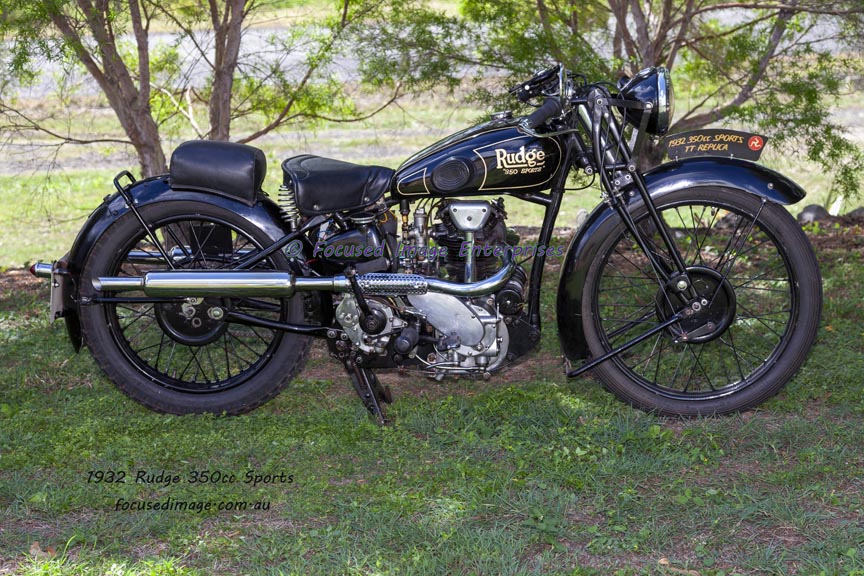 1932 Rudge 350cc Sports Motorcycle